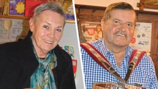 Trauer um Wirtin Rosemarie Utz und Musiker Friedrich Enne (Bild: Krone KREATIV/zVg, privat)