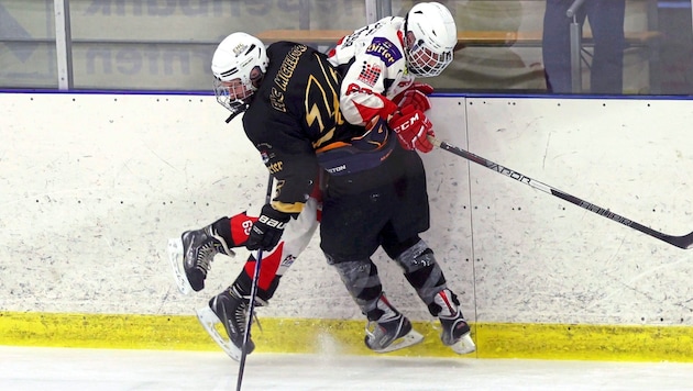 Im „Krone“-Spiel der Runde ging es richtig hart zur Sache. (Bild: Kuess Josef/Kuess)