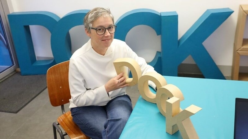 Dank des zwei Jahre jungen Veranstaltungsortes „Dock“ gibt es die Kinderuni Wien laut Kinderbüro-Geschäftsführerin Karoline Iber nicht nur im Sommer, sondern das ganze Jahr über. (Bild: Jöchl Martin/Martin Jöchl)