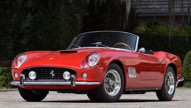 Ferrari 250 GT SWB California Spyder aus dem Jahr 1963 (Bild: Mecum Auctions)