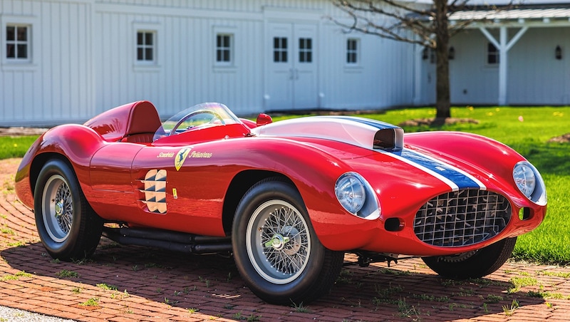 Ferrari 410 Sport Spider by Scaglietti (Bild: Theodore W. Pieper_RM-Sotheby’s)