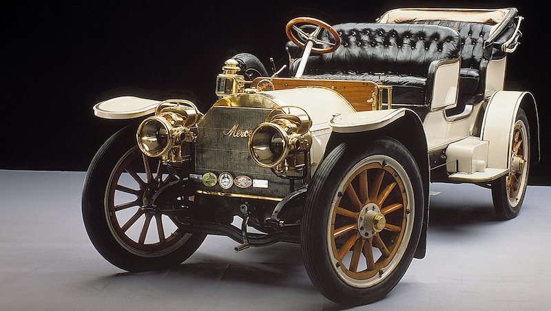 Mercedes-Simplex aus dem Jahr 1903 (Bild: Mercedes-Benz)