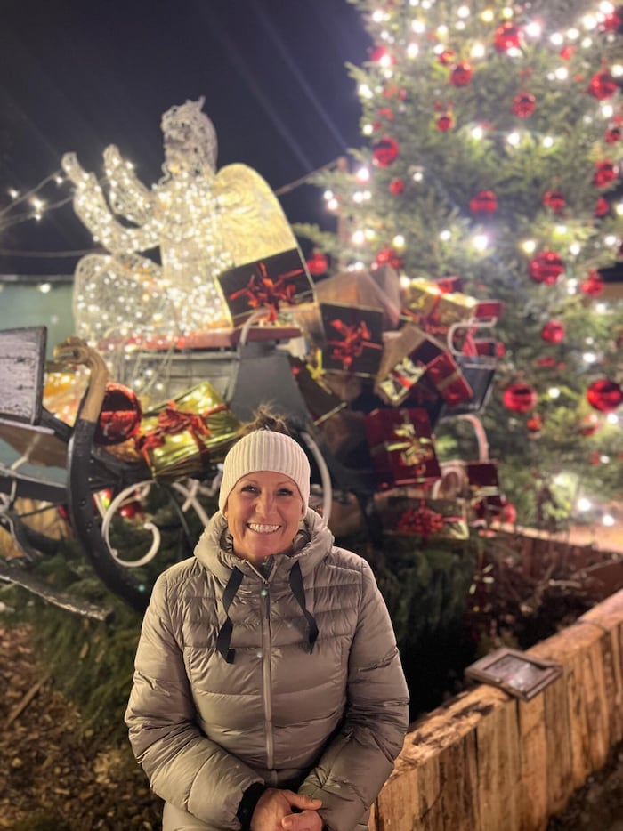 Claudia Riegler freut sich auf Weihnachten.