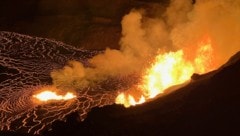 Der Kilauea ist einer der aktivsten Vulkane der Welt und ein beliebtes Touristenziel. (Bild: AP)