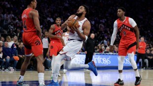 Knicks-Star Karl-Anthony Towns (Bild: AP/ASSOCIATED PRESS)