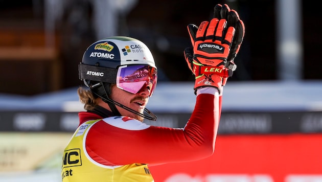 Manuel Feller wurde im Slalom von Alta Badia Siebenter. (Bild: GEPA/GEPA pictures)