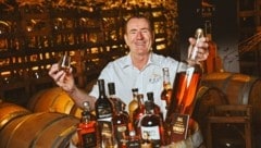 Valentin Latschen bietet auch Austrian Whisky an. (Bild: Evelyn Hronek/EVELYN HRONEK)