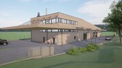 Bald wird in dieser Halle gewerkelt.