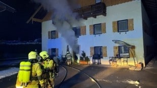 Einige Räume des Hauses sind nicht mehr bewohnbar (Bild: feuerwehr golling)