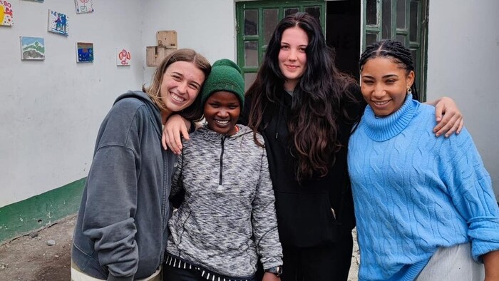 Auch Freizeit haben die Mädchen miteinander verbracht