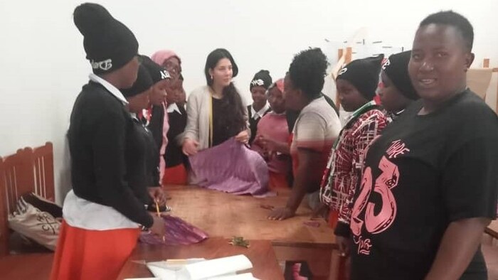 Afrikanische Mädchen in der Schule