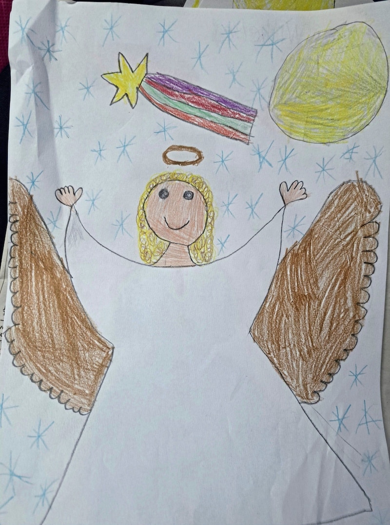 Heute kommt das Christkind zu Jana (7). (Bild: privat)