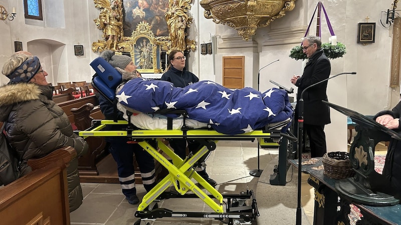 Nicht nur die berühmte Wallfahrtskirche Steyr-Christkindl besuchte Frau Hermine mit ihren Töchtern, . . . (Bild: Rollende Engel)