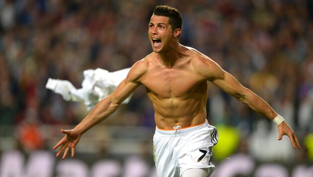 Even at almost 40, Cristiano Ronaldo is in top form. (Bild: AP/ASSOCIATED PRESS)