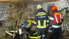 Die Feuerwehr hatte das Geschehen schnell im Griff. (Bild: FF Wallensham)