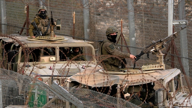 Israeli soldiers in Syria (Bild: APA/AP)