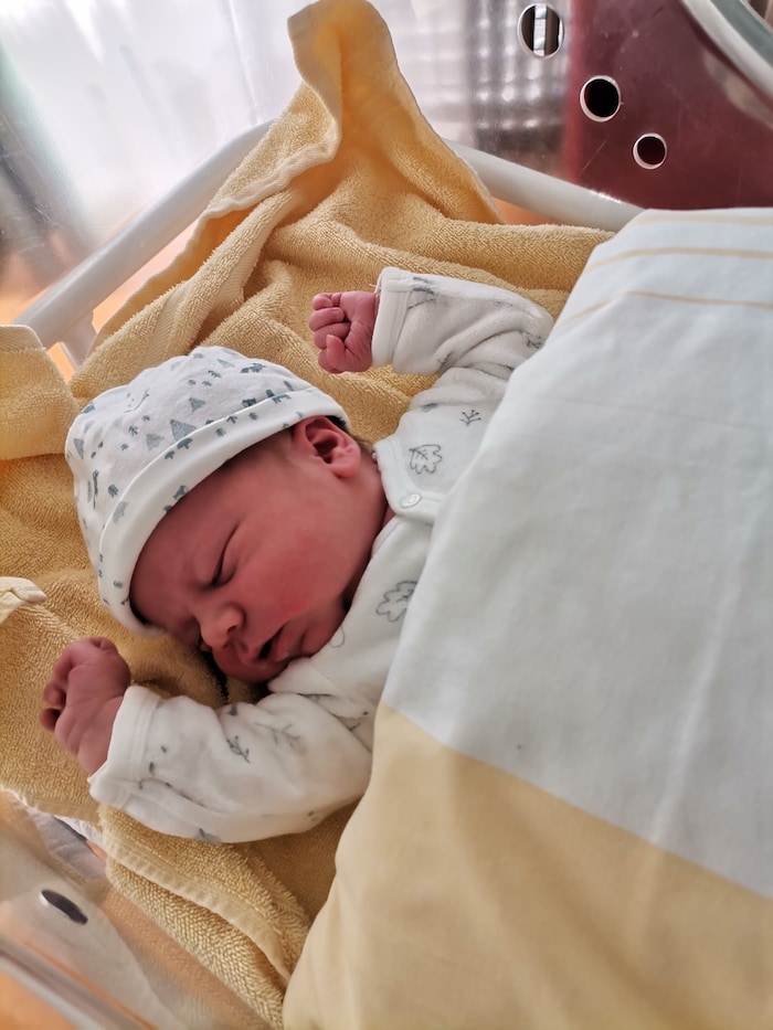 Der kleine Rupert wurde am Weihnachtstag in Klagenfurt geboren.