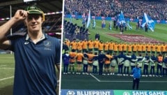 Rugby statt Quidditch: Harry Potter spielt für Australien. (Bild: instagram.com/harrypotts___)