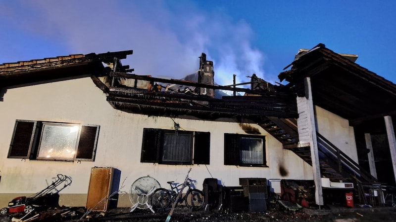 Wie hoch der Schaden ist, ist noch nicht klar (Bild: Bezirksfeuerwehrkommando Villach-Land)