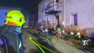In diesem Haus brach der Brand aus.