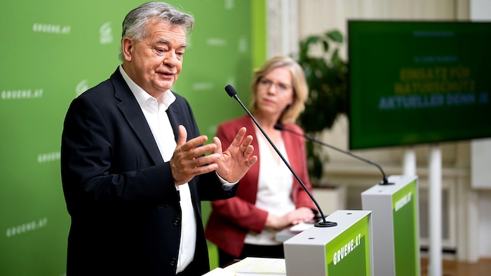 Wer folgt auf Werner Kogler? Leonore Gewessler lässt sich nicht in die Karten blicken.