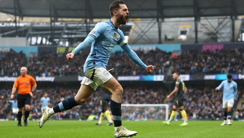 Bernardo Silva traf zum 1:0. (Bild: AFP or licensors)