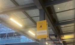 Triste Wartestation statt idyllischem Weihnachtstag
