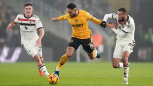 Nicht einmal gegen den Drittletzten Wolverhampton hat’s für ManUnited mit einem Punktgewinn ...