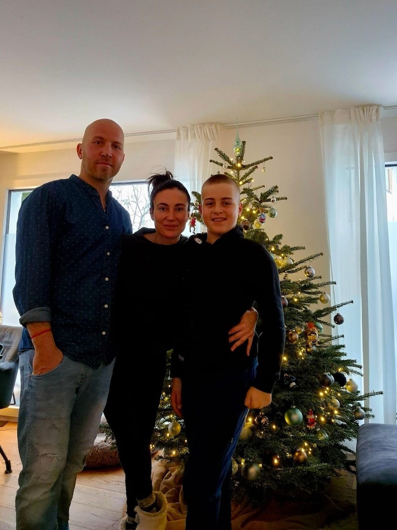 Robert Weber celebrated Christmas with his family. (Bild: zVg)