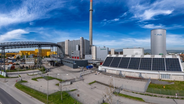 Linz AG also produces district heating with the help of a biomass and waste power plant. (Bild: LINZ AG/TEAM FOTOKERSCHI)