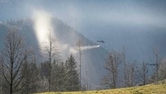 Löscharbeiten in Semriach (Bild: Pail Sepp/Sepp Pail)