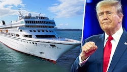 Auf diesem Schiff bekommen Reisende nichts von der Politik des US-Präsidenten Donald Trump mit. (Bild: Krone KREATIV/Villa Vie Residences)