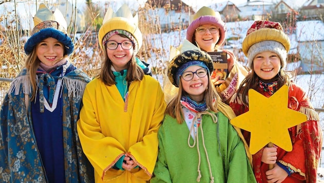 22,000 children and young people take part in the Epiphany campaign in Lower Austria every year. (Bild: dka)