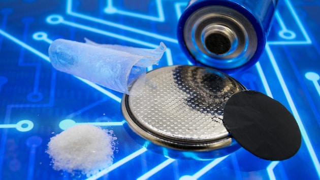 Lithium ist ein wichtiges Metall, das unter anderem für Batterien von Elektroautos benötigt ...