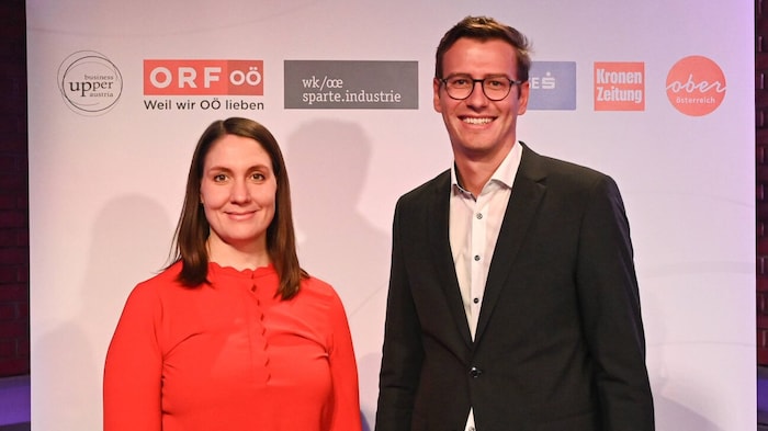 Katharina Mairhofer und Thomas Mairegger nahmen die Auszeichnung entgegen.