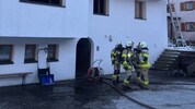 Bei diesem Wohnhaus mussten die Florianijünger gleich zweimal ausrücken.