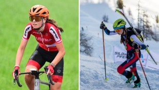 Emelie Bauböck liebt Radfahren und Skibergsteigen. (Bild: zVg)