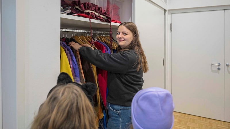 Organisatorin Viktoria Zenz hat alles im Blick. (Bild: Juergen Fuchs)