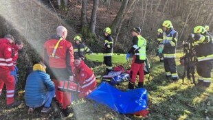 Der Unfall ereignete sich am Waldrand. 