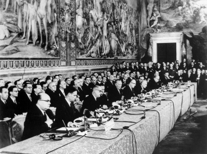 Am 25. März 1957 wurden die „Römischen Verträge“ unterzeichnet.