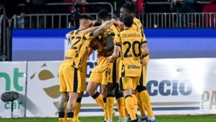Jubel bei Meister Inter (Bild: APA/LaPresse)