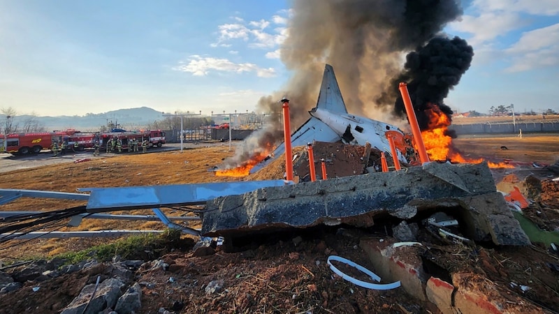 (Bild: APA/South Korea's Muan Fire Station)