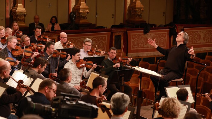 First rehearsals with the Vienna Philharmonic