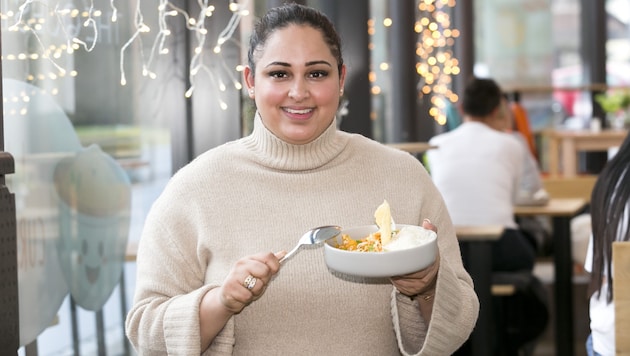 Jaspinder Bains strotzt nur so vor Energie und Leidenschaft für ihr Projekt. (Bild: Mathis Fotografie)