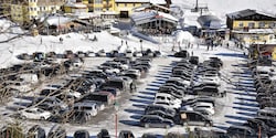 Parkplatz Schaidberg: Auf beiden Seiten der Passhöhe gibt es in Obertauern Parkplatznot.