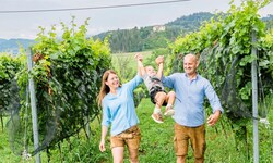 Christina und Christoph Maltschnig führen das Weingut.