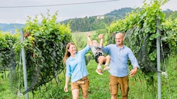 Christina und Christoph Maltschnig führen das Weingut. (Bild: Weingut Maltschnig)