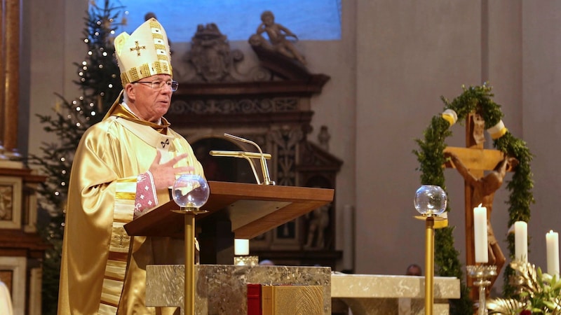 Sermon by Archbishop Franz Lackner (Bild: Erzdioezese Salzburg (eds) / Michaela Greil)