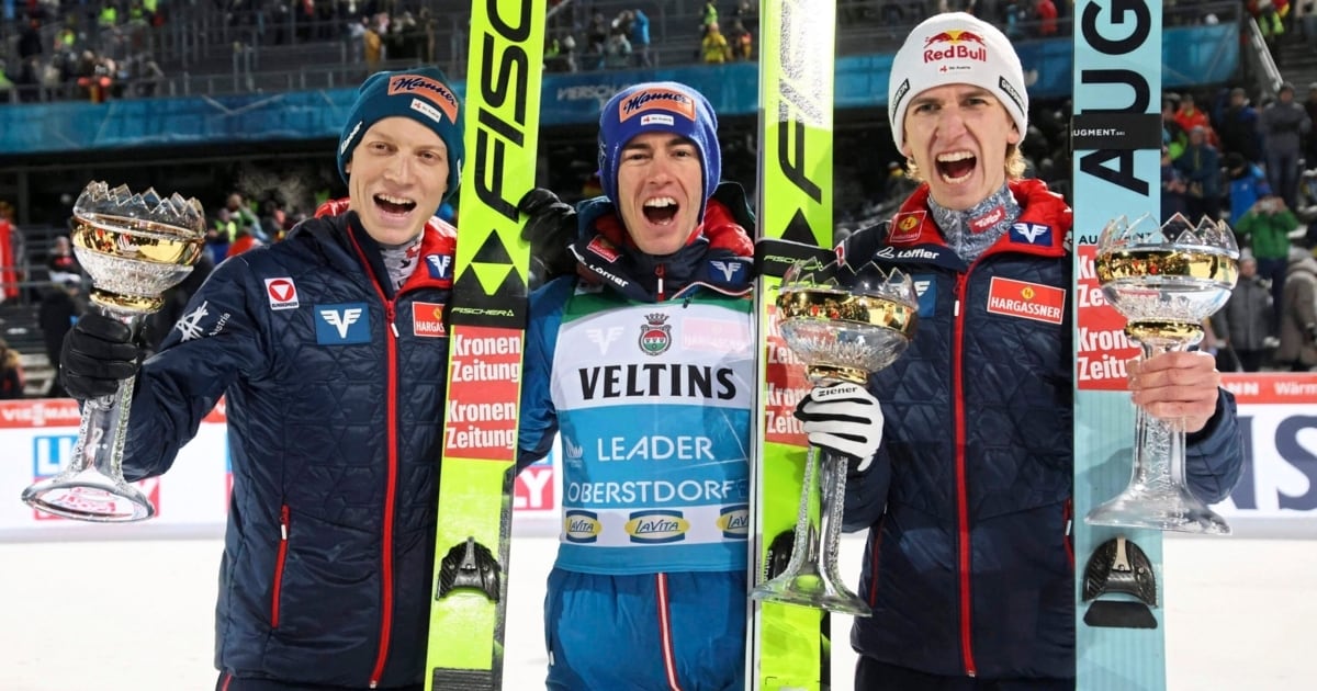 Vierschanzentournee - Austria Celebrates a Triple Victory in Oberstdorf