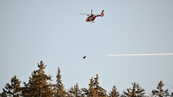 Gino Caviezel wurde mit dem Hubschrauber ins Krankenhaus geflogen. (Bild: APA/AFP)